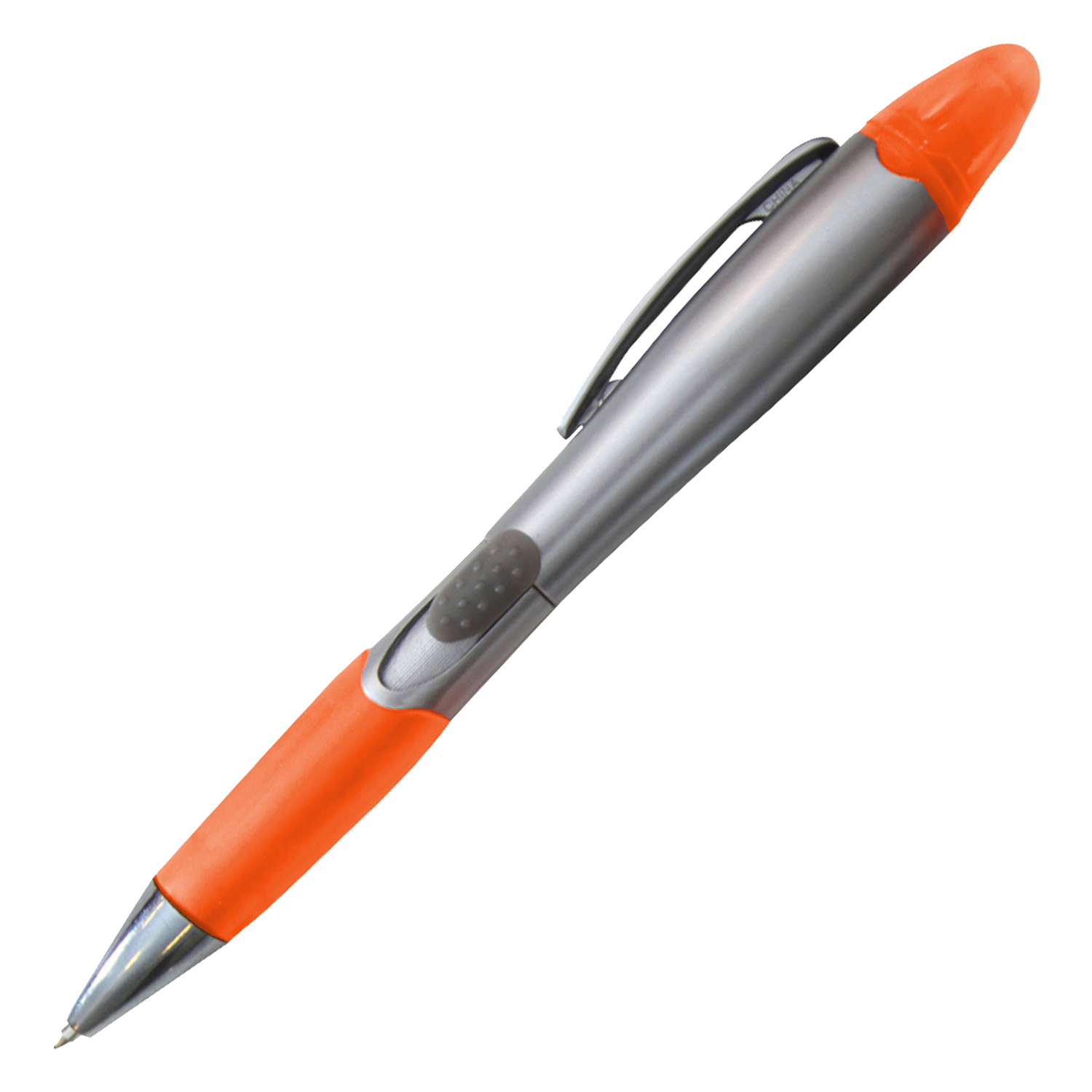 Pen & Highlighter Combo (Silver Barrel) 3