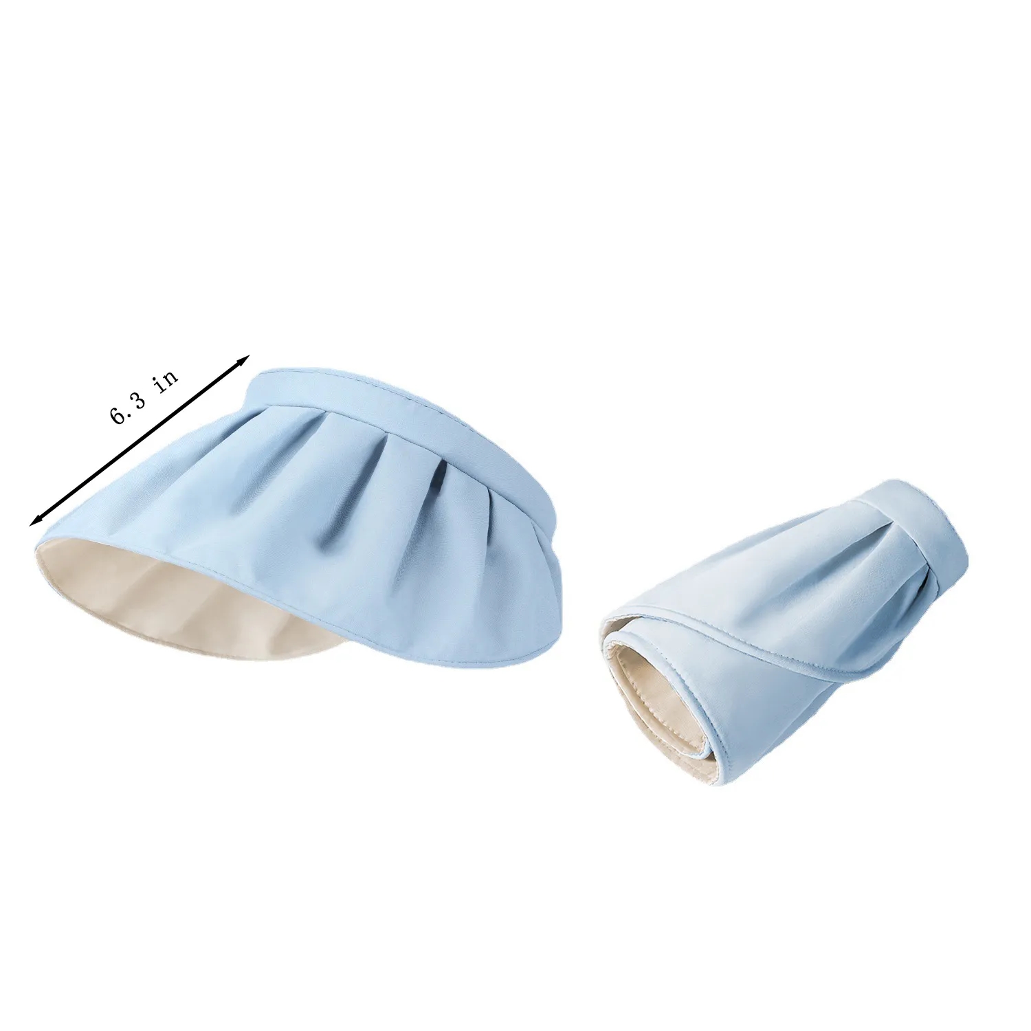 Summer Folding Hollow Top Sun Hat 8
