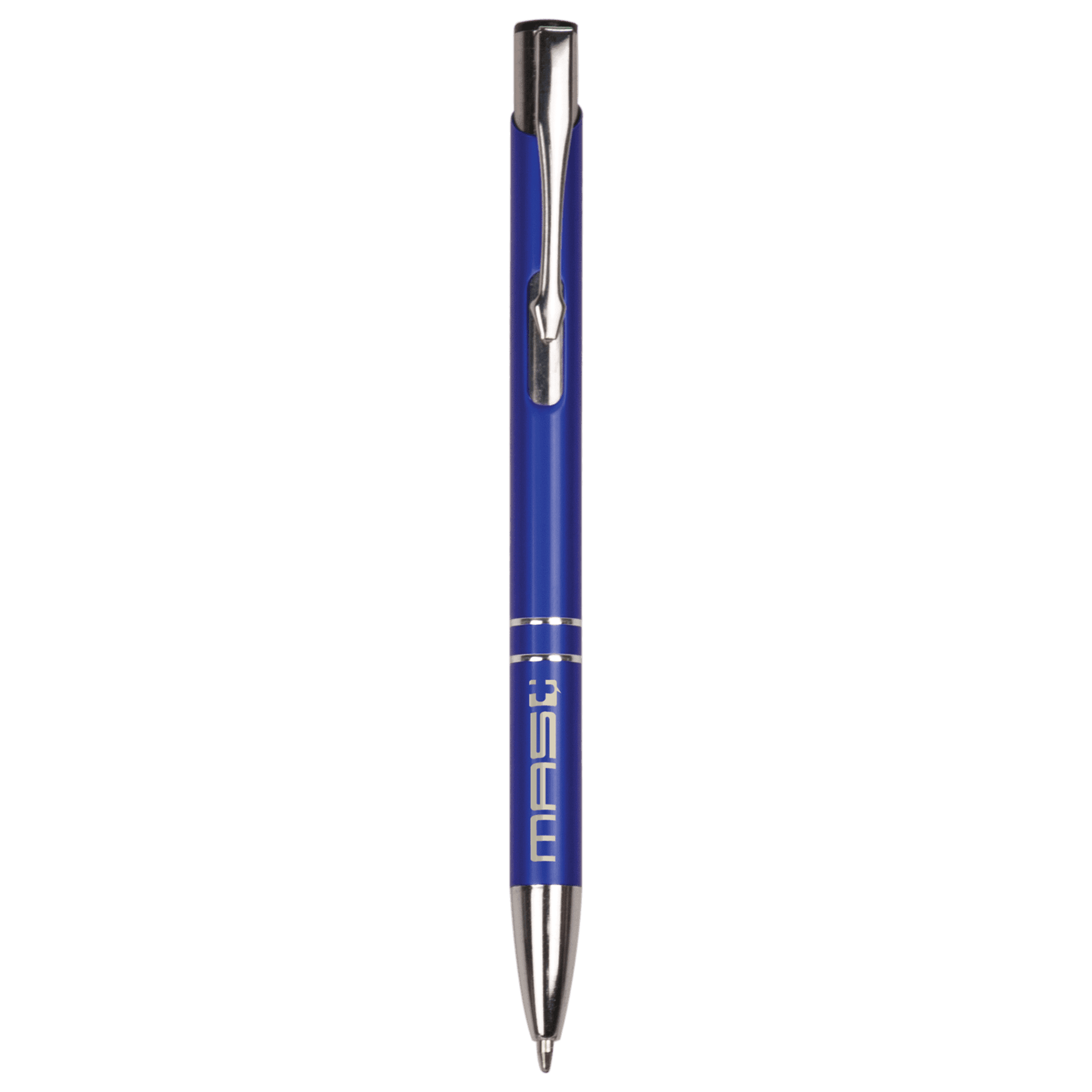 Blue with Silver Trim Pen 2
