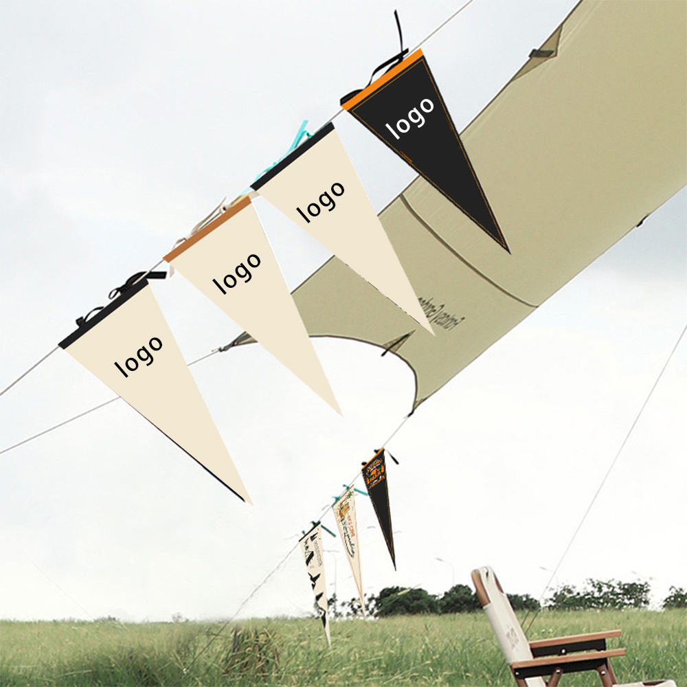 Felt Triangle Flag Outdoor Tent Flag
