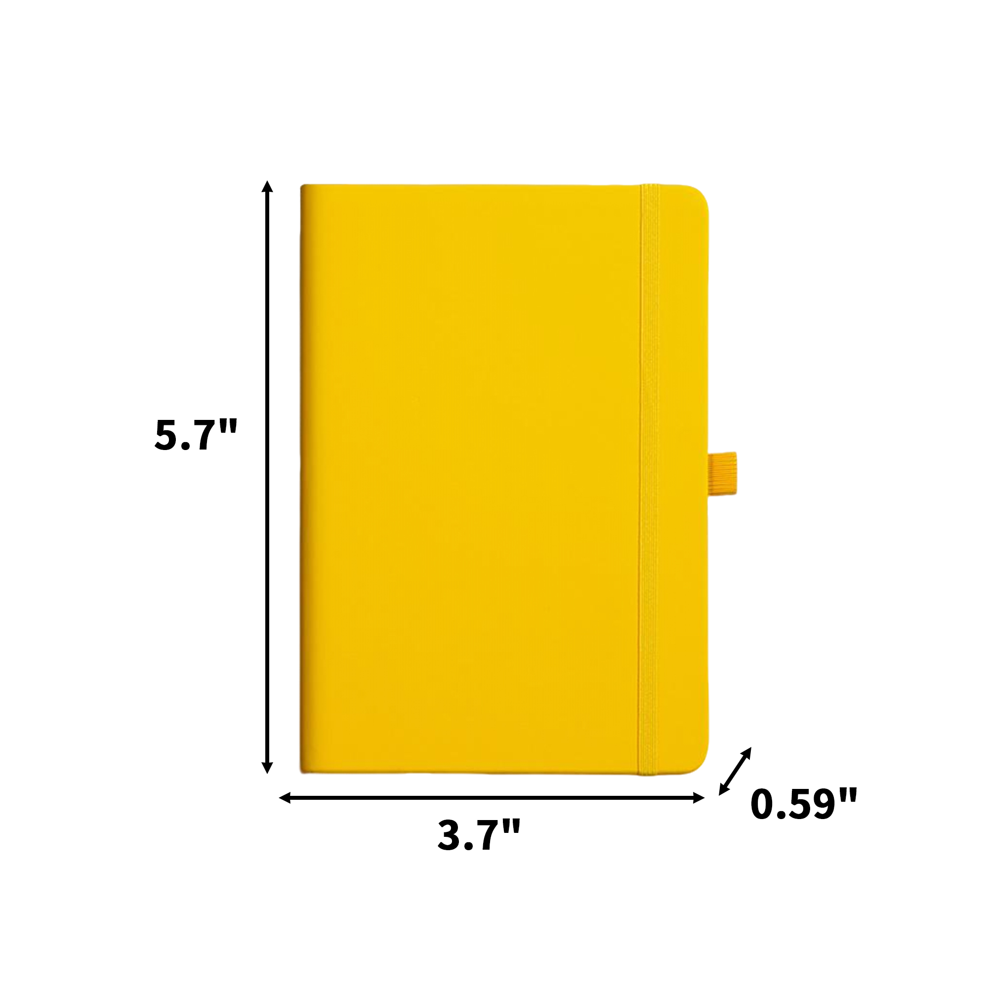 A6 Hardcover Journal With Elastic Closure And Pen Loop 3