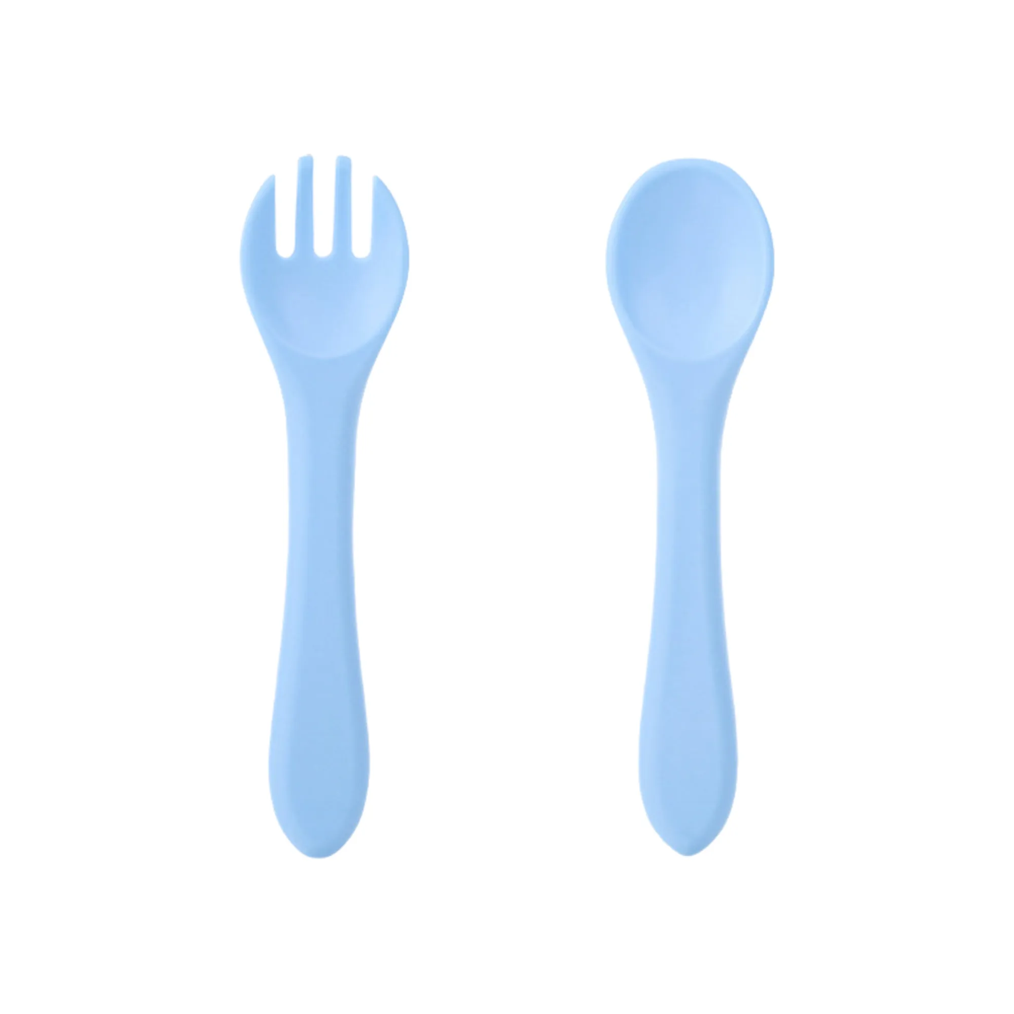 Silicone Fork And Spoon Set 4
