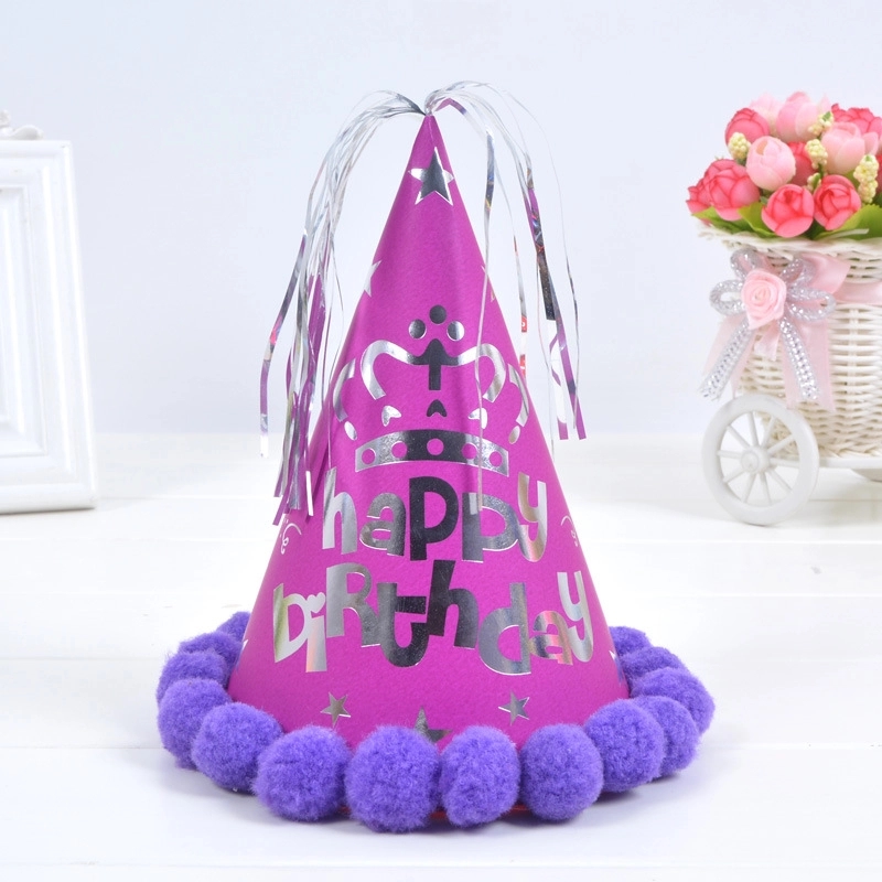 Birthday Party Kids Game Hat & Cake Celebration Decoration 10