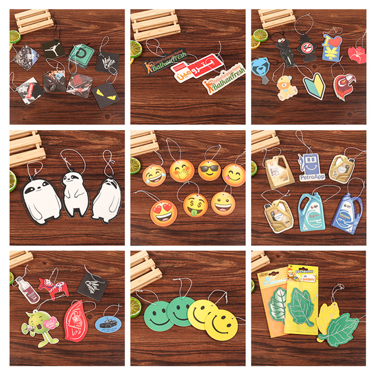 Paper Car Air Freshener 1
