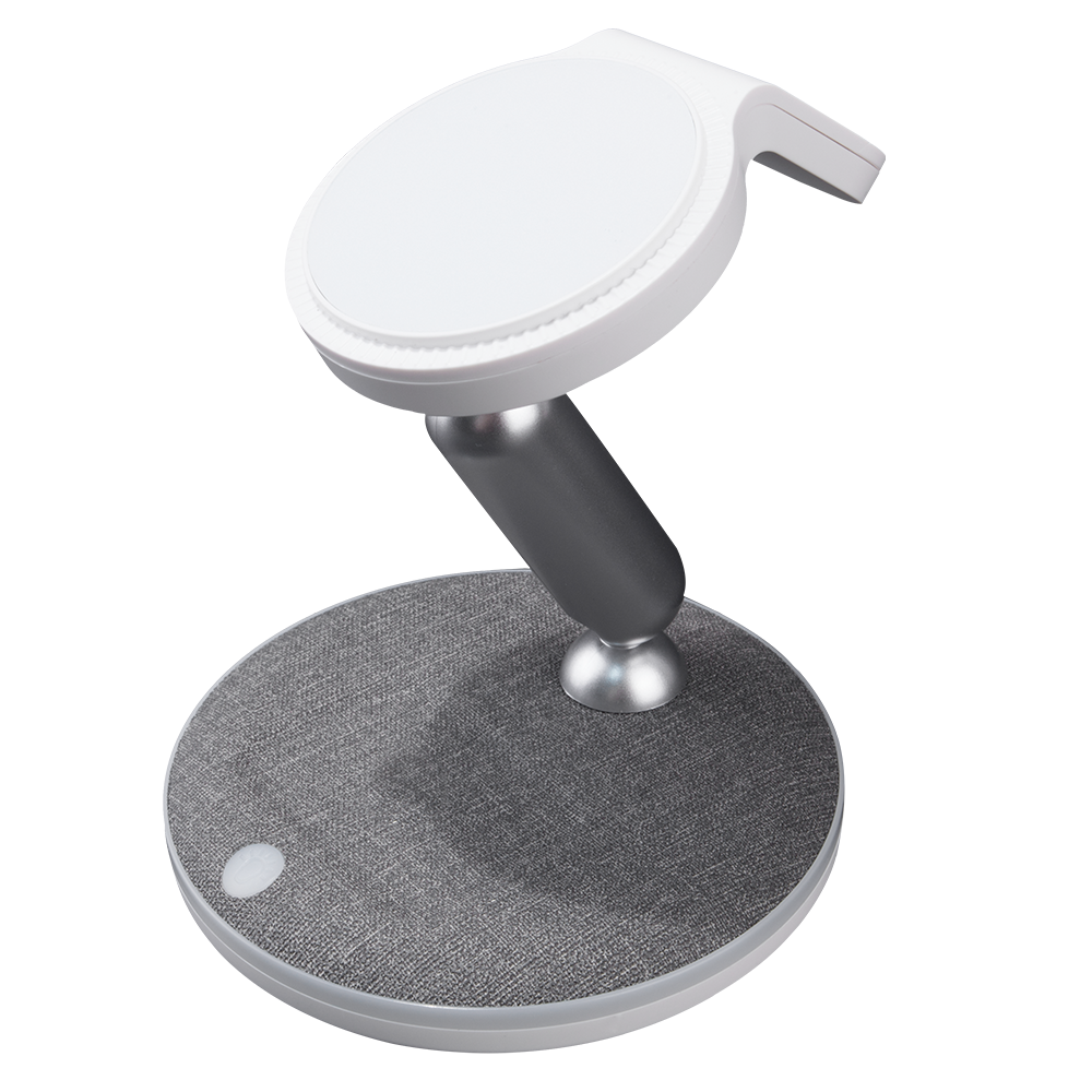 Peoria 3-In-1 Magnetic Wireless Charger & Stand with Night Light