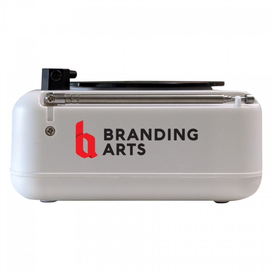 SonicWave Retro Record Player Shaped Bluetooth Speaker 13