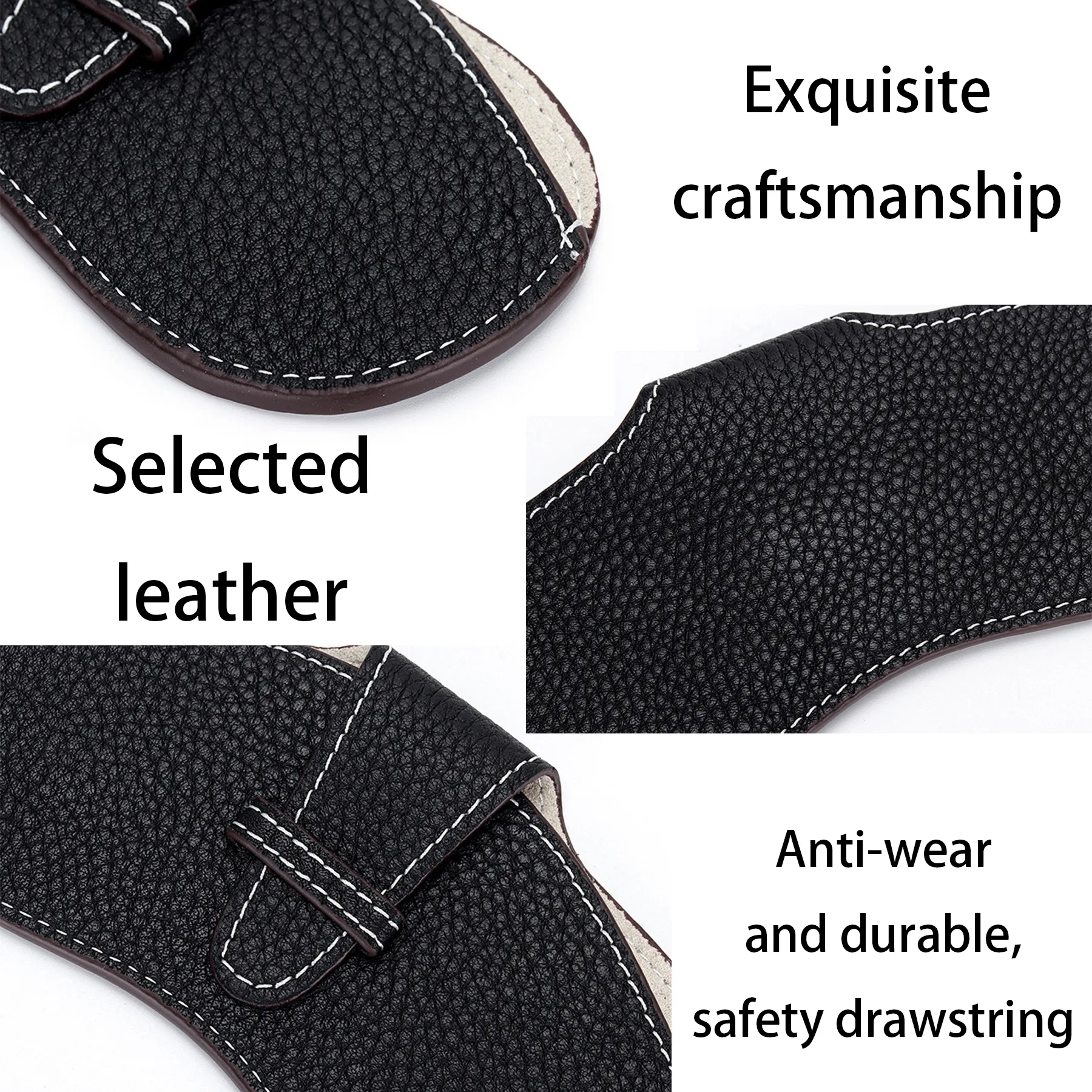 Genuine Leather Sunglasses Storage Bag 7