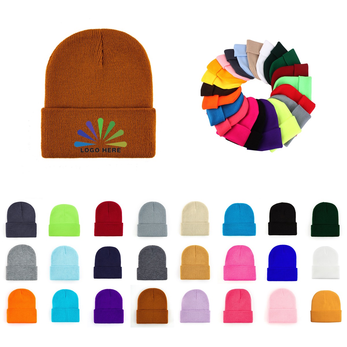 Winter And Autumn Cold Protection Knitted Warm Hat 1