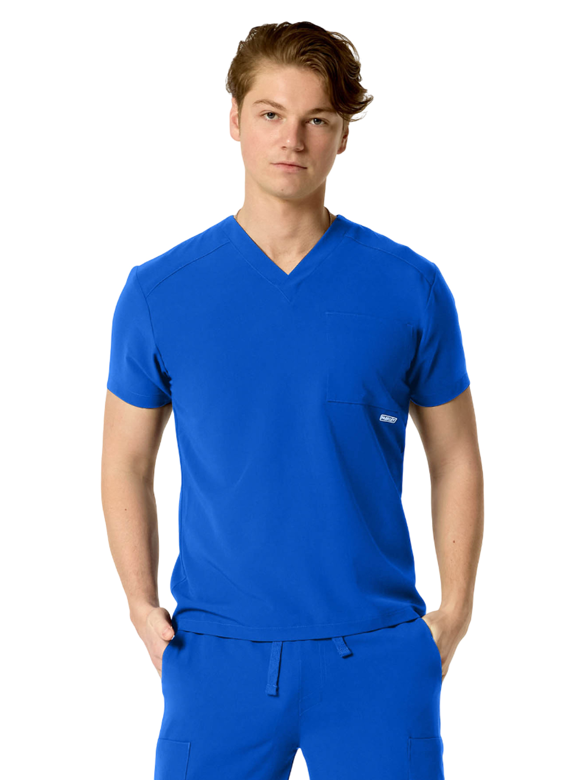 Parkley ABC - Men's One-Pocket SANTIAGO Basic V-Neck Top 15