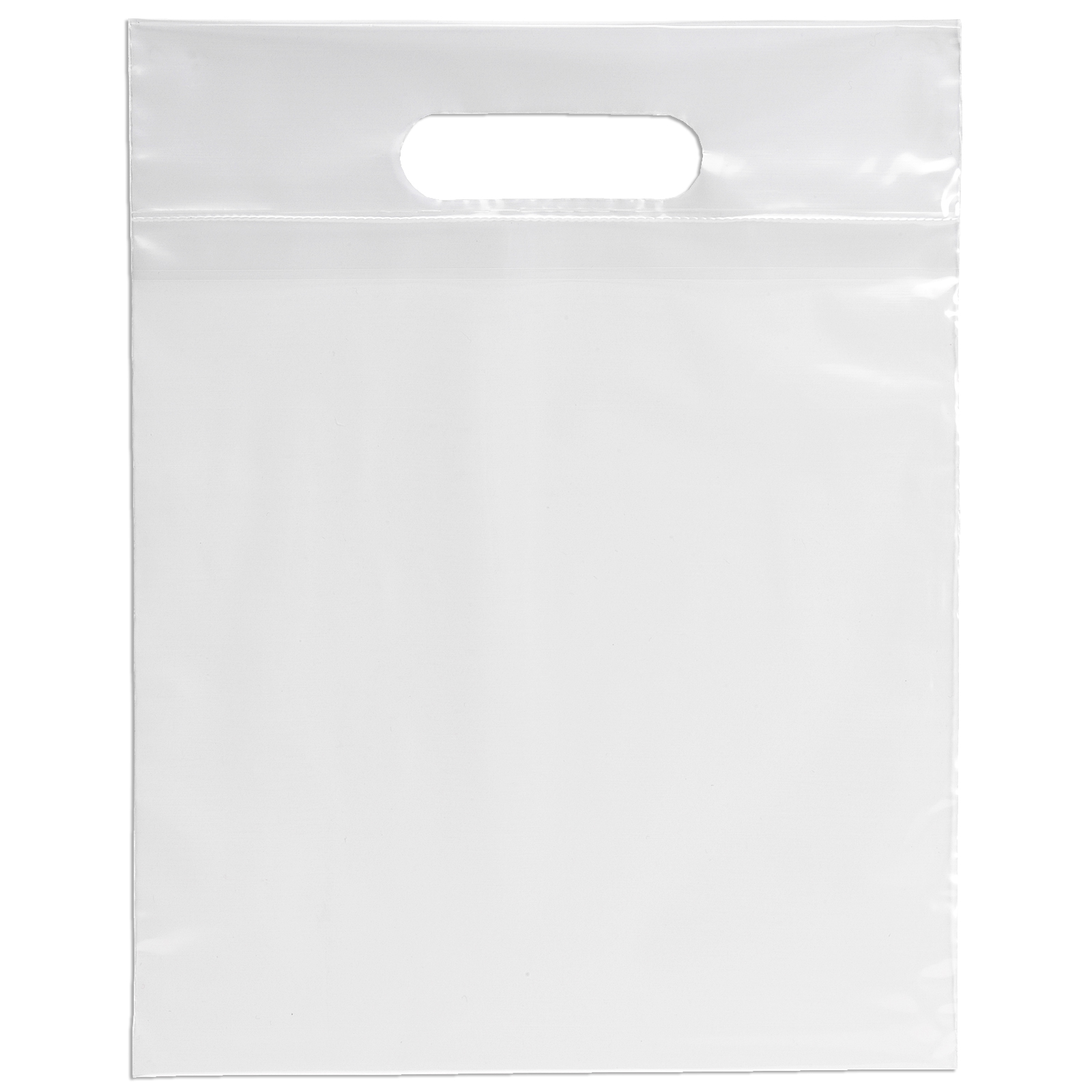 Die Cut Handle Bag - 9 1/2W x 12H - Flexo Ink Print 4