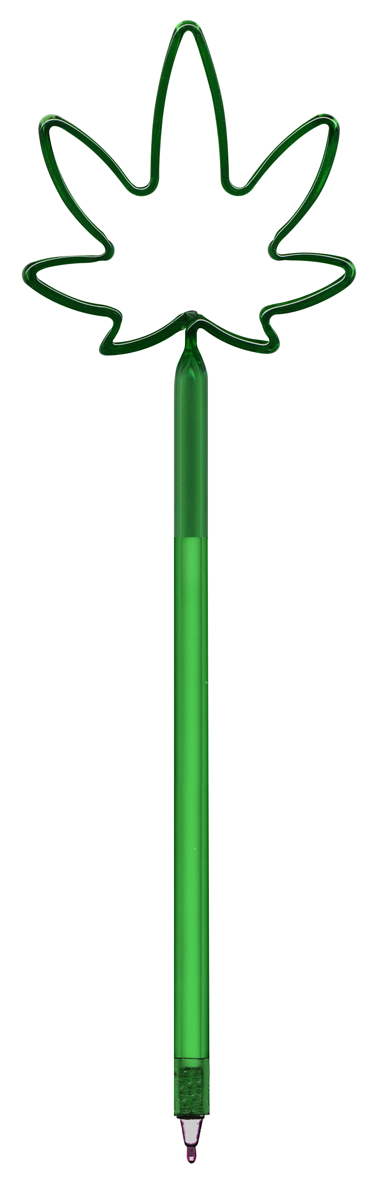 Leaf Marijuana Inkbend Standard, Bent Pen