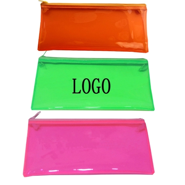 Colorful PVC Zip Pencil Case 6