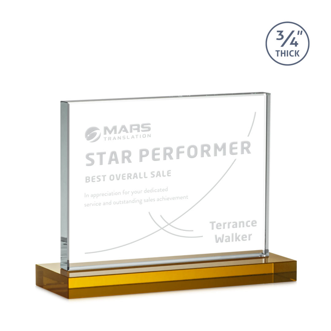 Manhattan Award - Amber 13
