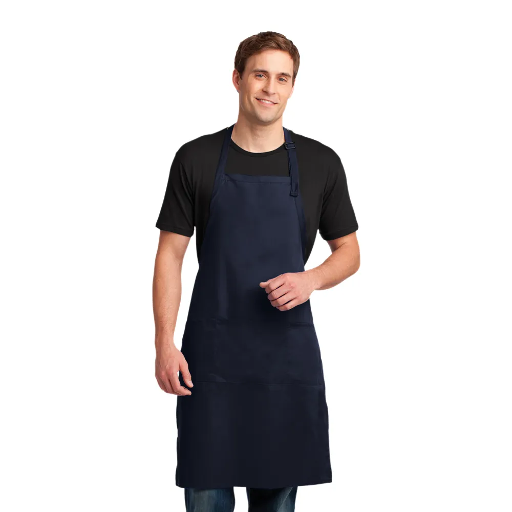 Port Authority EasyCare Extra Long Bib Apron w Stain Release 5