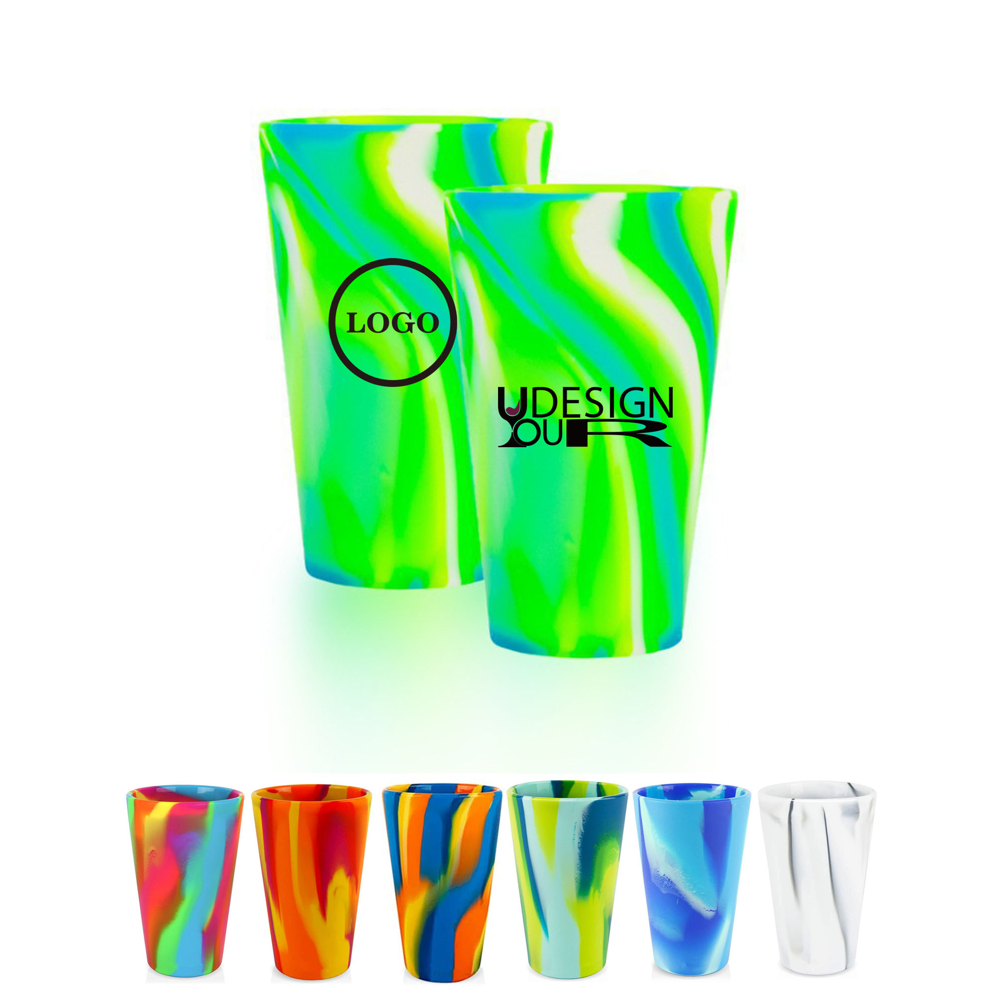 16oz Unbreakable Heatproof Silicone Cup