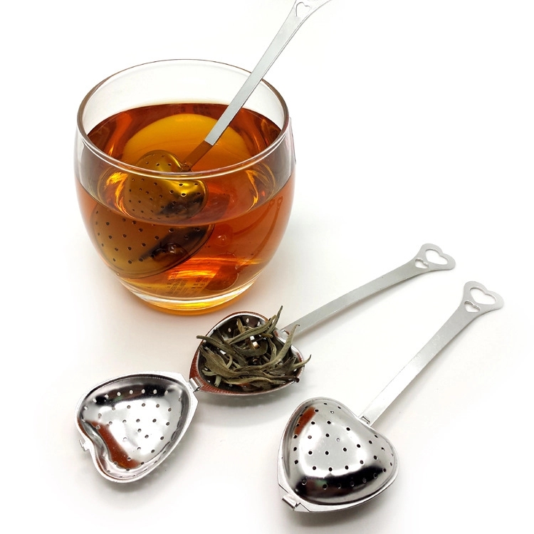 Heart Shaped Stainless Steel Sea Strainer Infuser 6