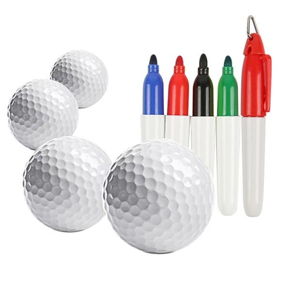 Mini Color Golf Ball Signature Marker 4
