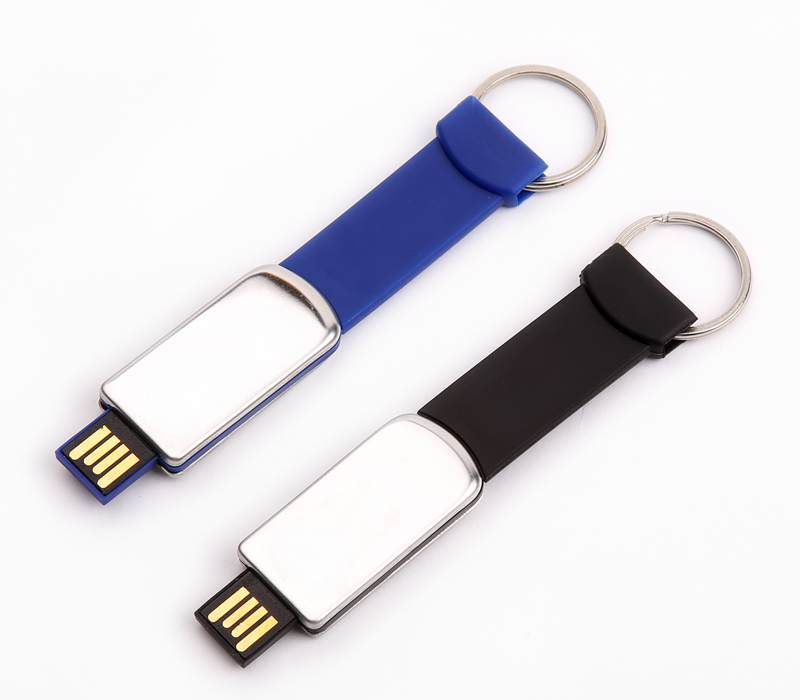 Keyring Strap with Retractable USB Flash Drive 3