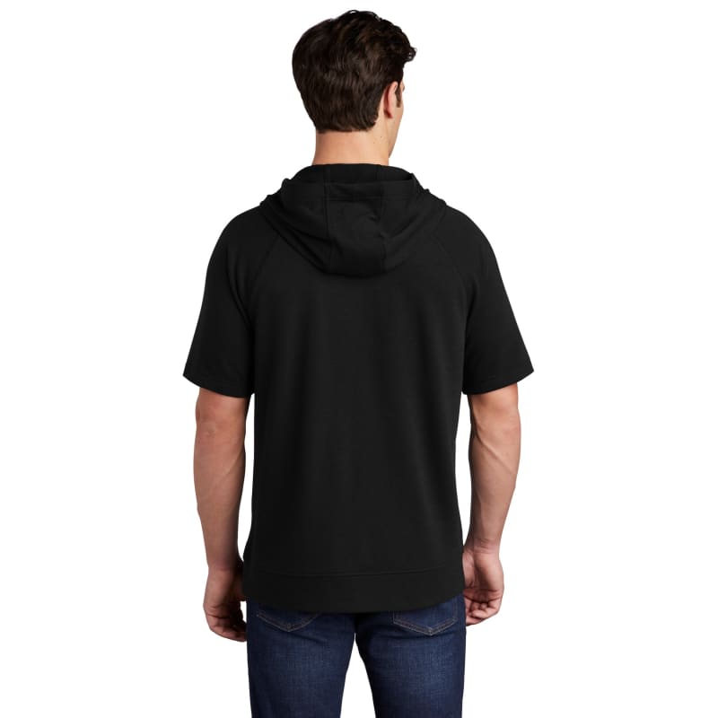 Sport-Tek PosiCharge Tri-Blend Wicking Fleece Short Sleeve Hooded Pullover, custom hoodie or sweatshirt with logo imprint 5