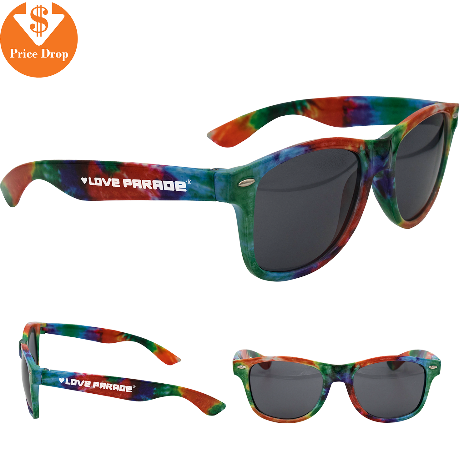 Tie Dye Sunglasses 1