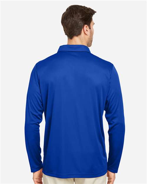 Men's Zone Performance Long Sleeve Polo - TT51L 21