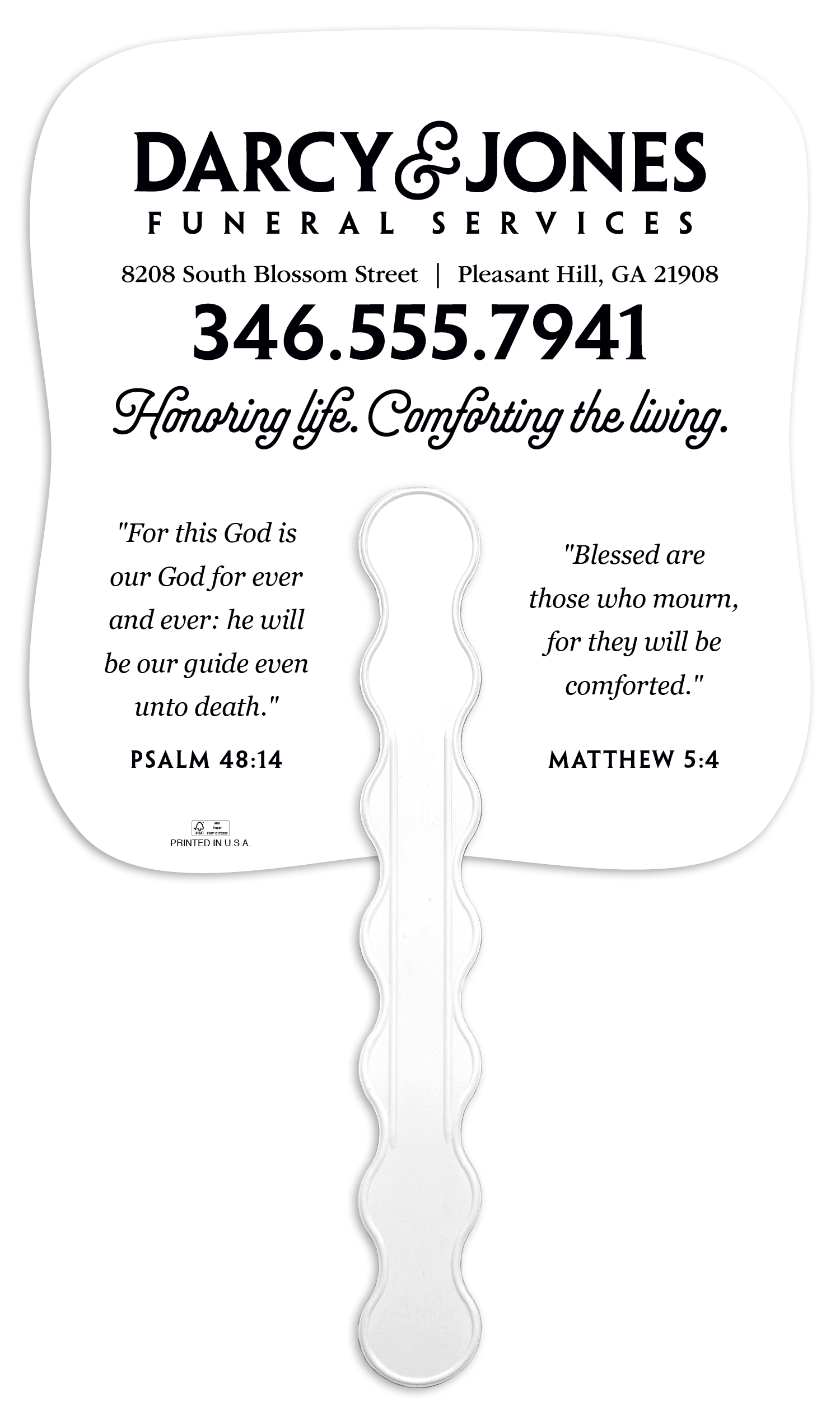 Skinner & Kennedy® Bountiful Garden - Pictorial Fan 15