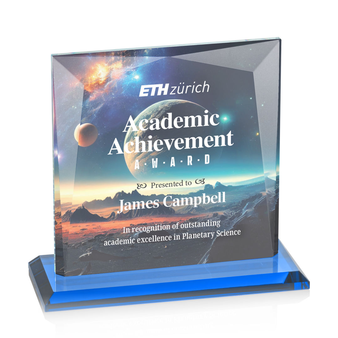 Tanner VividPrint™ Award - Sky Blue 4