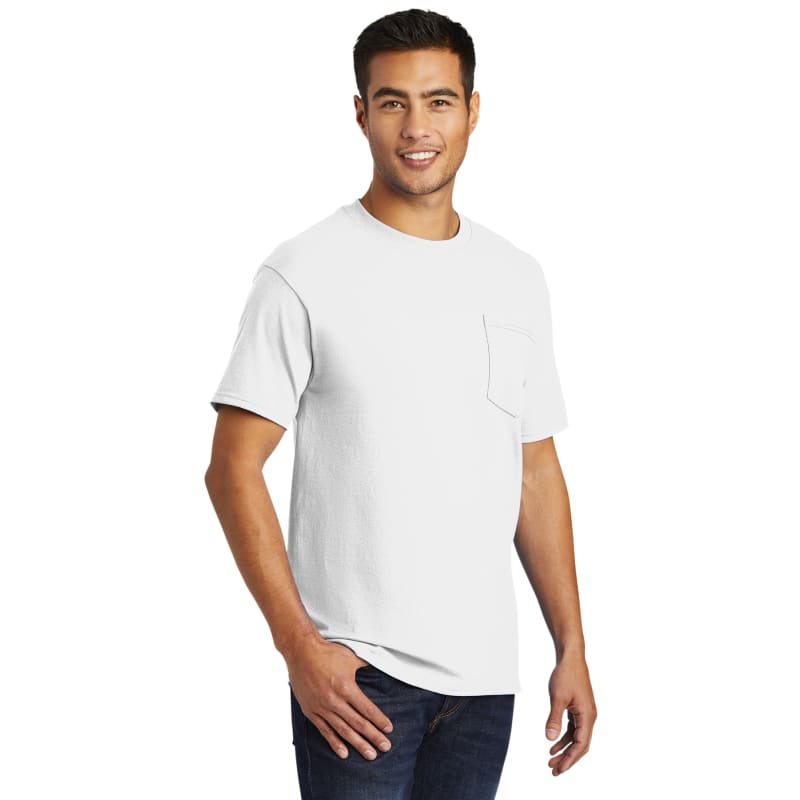 Port & Company - Tall Essential Pocket Tee. 23