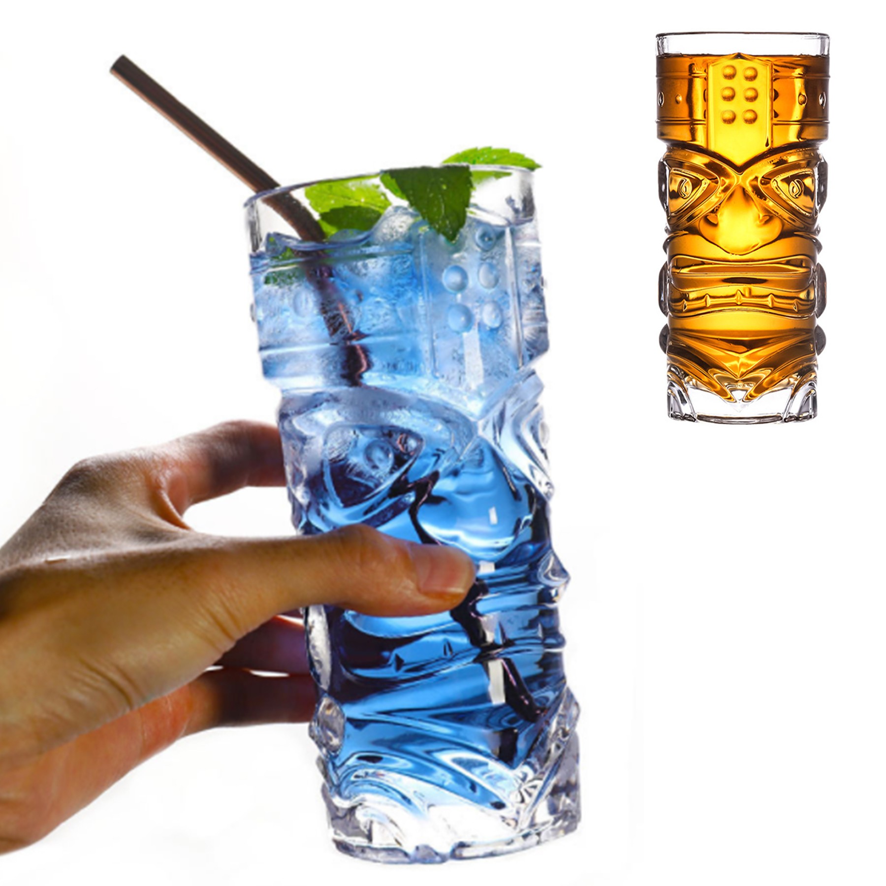 13.8 Oz Grimace Shaped Glass 3