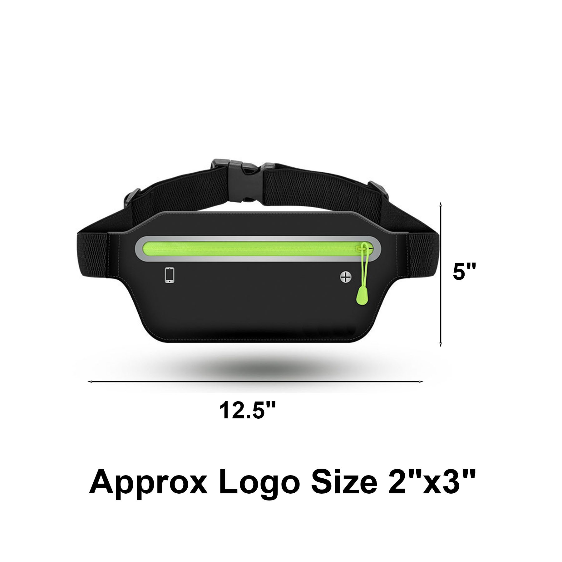 Ultra Slim Running Belt Fanny Pack 2