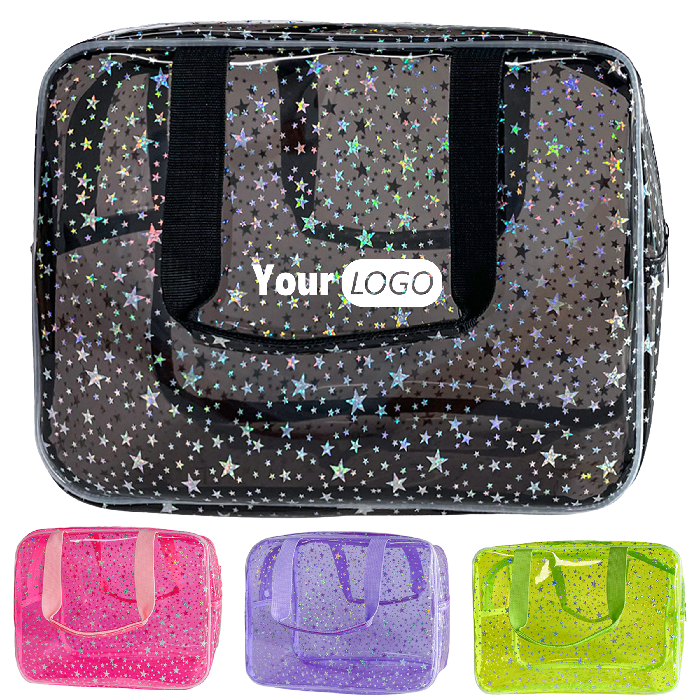Pvc Waterproof Star Wash And Makeup Bag 5