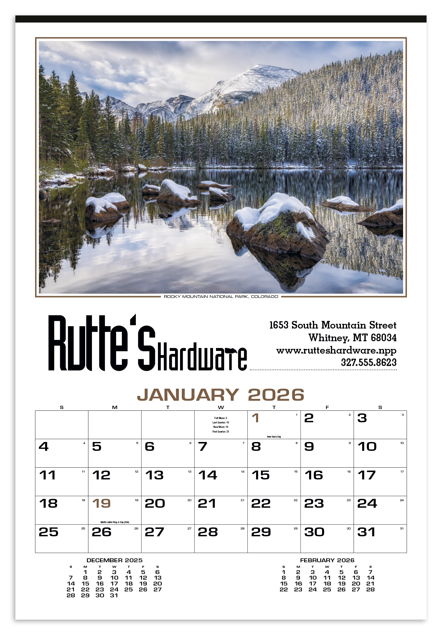 HotLine® Products Our Beautiful America® Executive Calendar 33