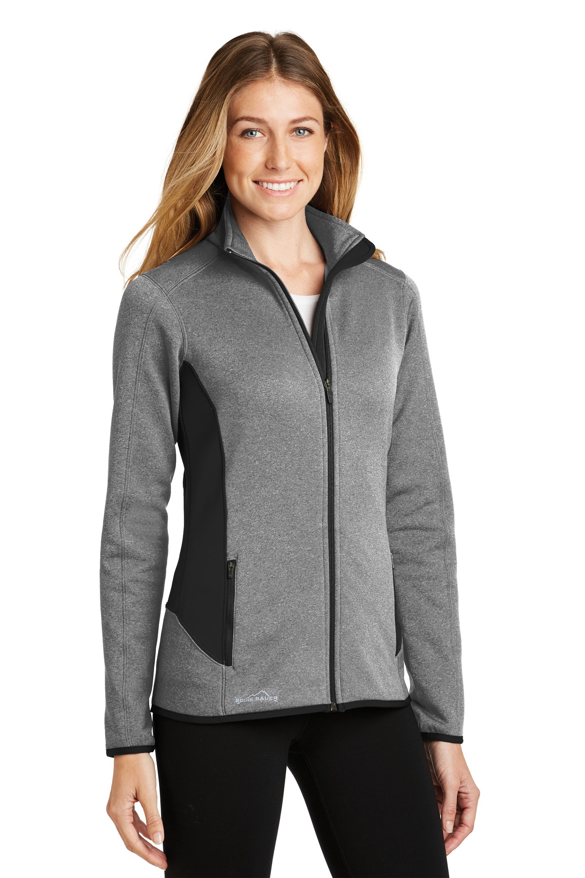 Eddie Bauer Women's Full-Zip Heather Stretch Fleece Jacket. EB239 10