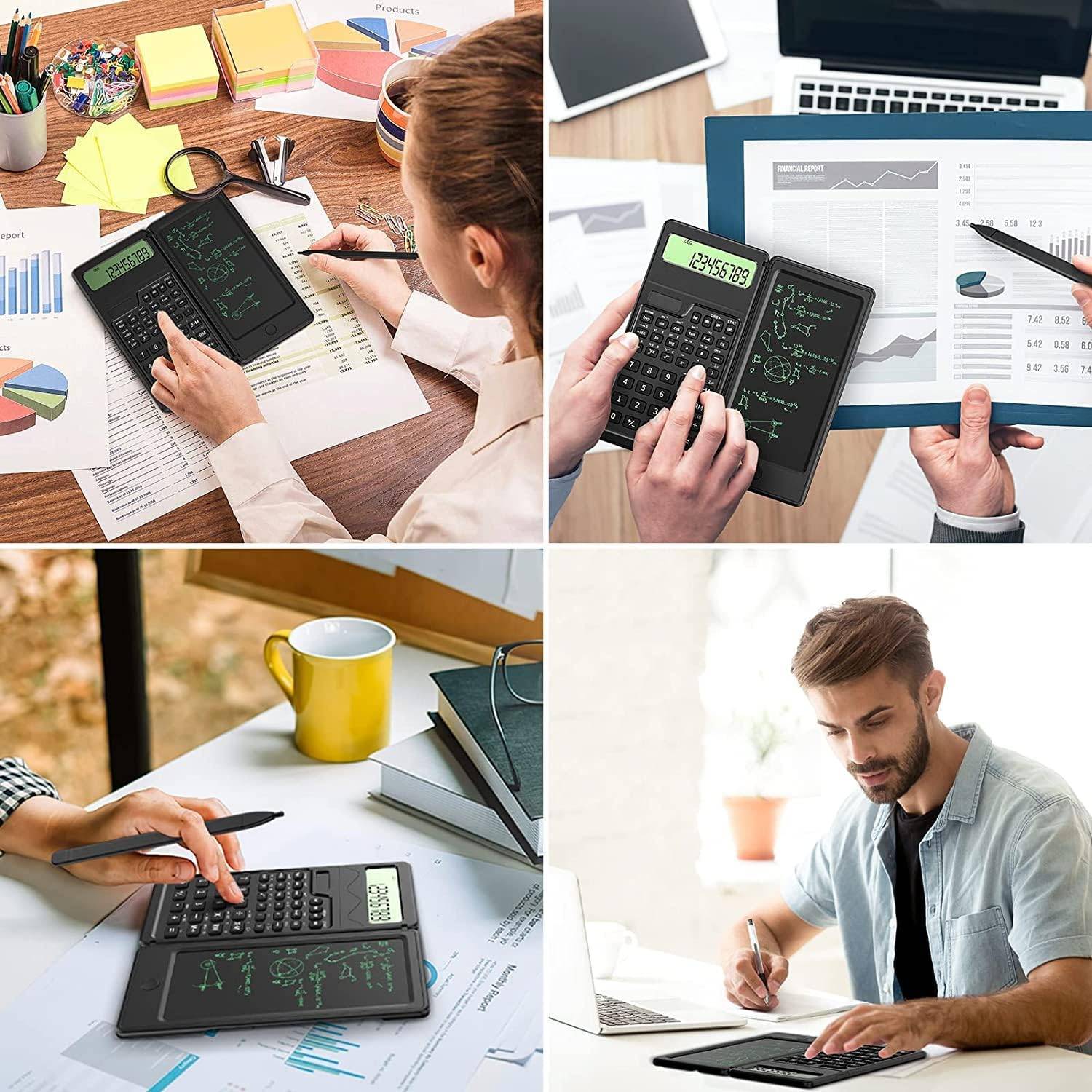 Mini Portable Office Calculator Handwriting Tablet 2