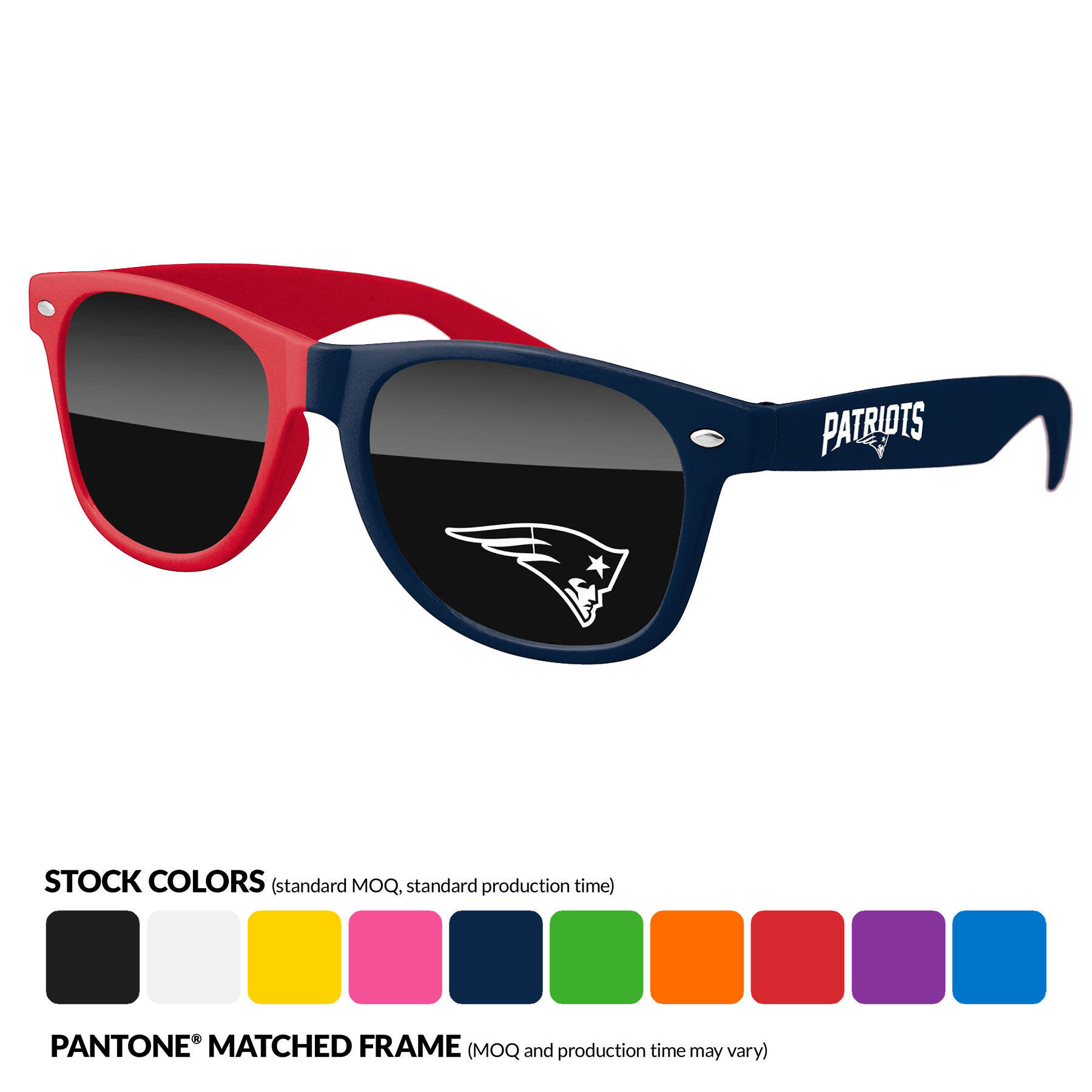 Split-Tone Retro Sunglasses 6