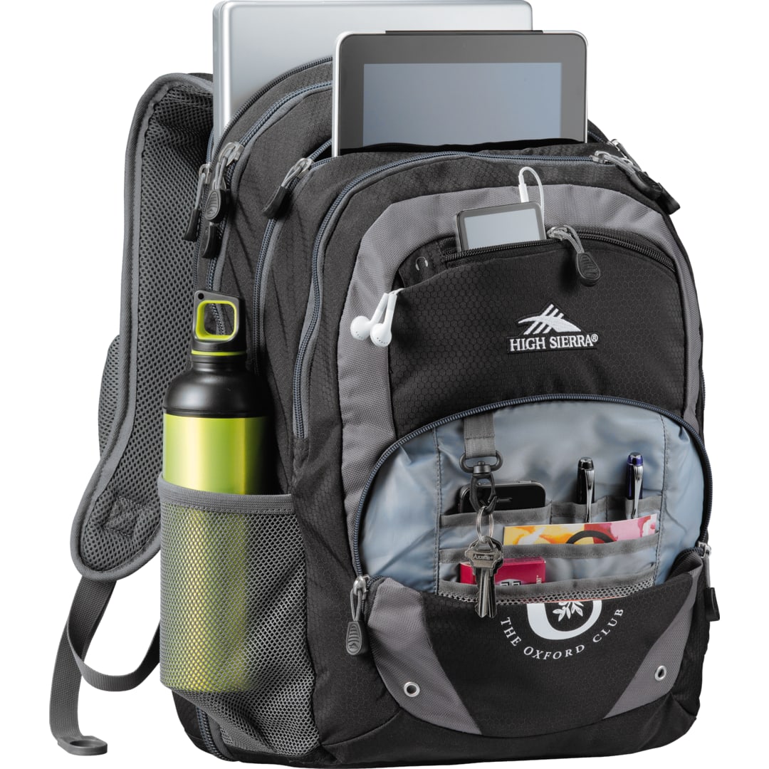 High Sierra Overtime Fly-By 17" Computer Backpack 13