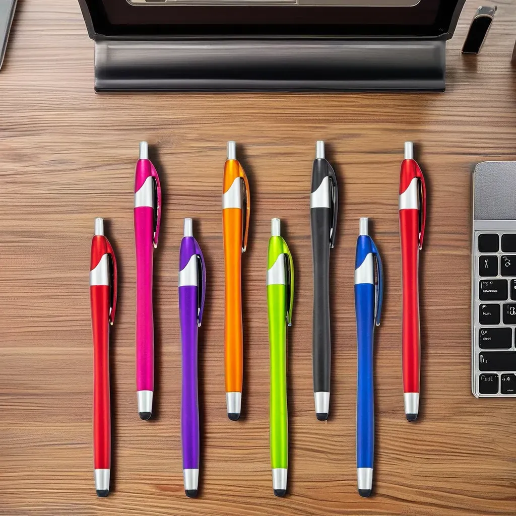 2-in-1 Stylus Click Ballpoint Pen 2