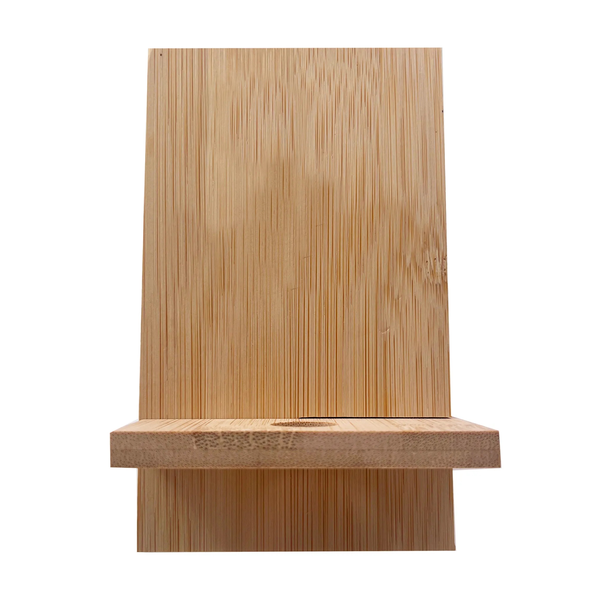 Bamboo Mobile Phone Holder With Charge Hole 6