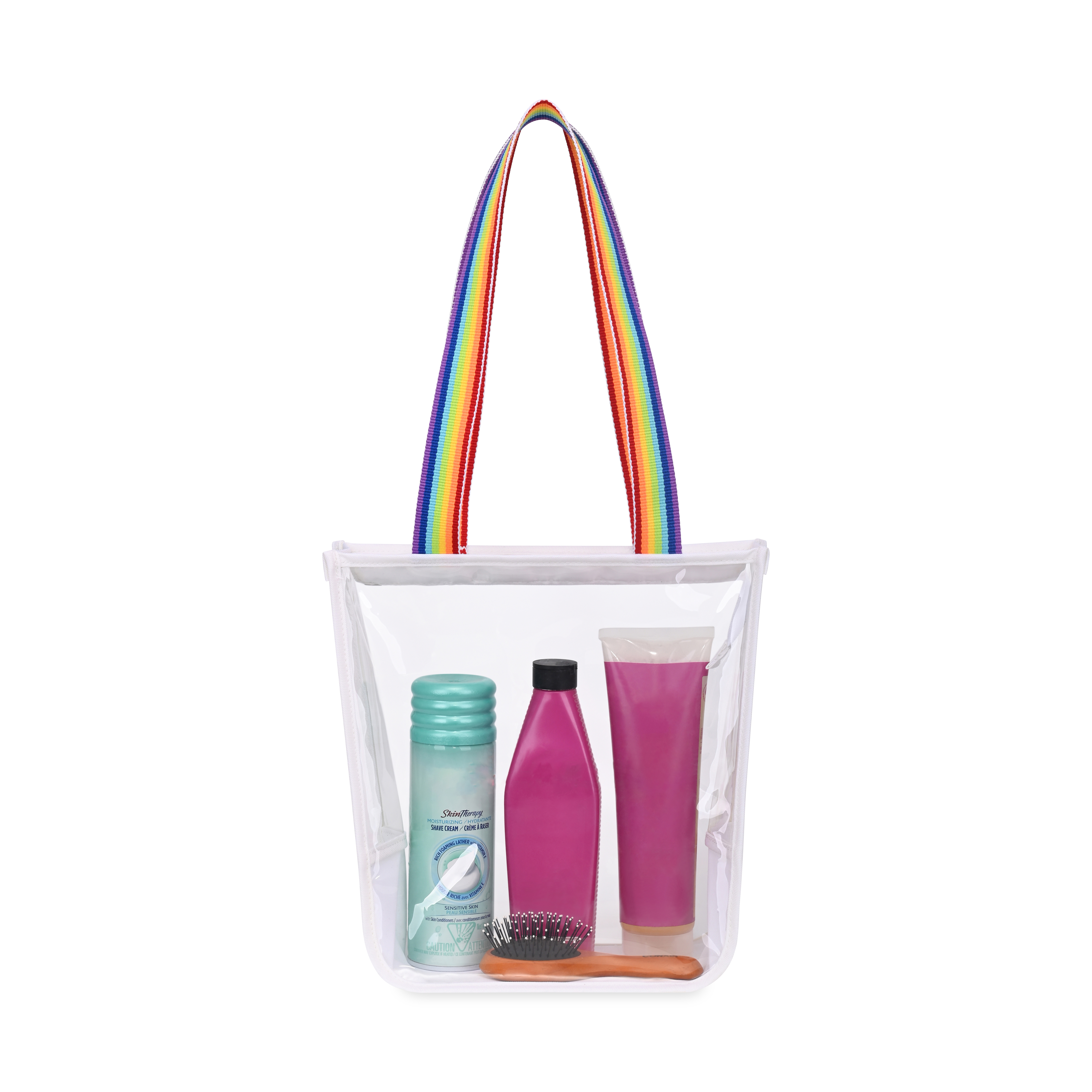 Sigma Clear Zippered Tote 19