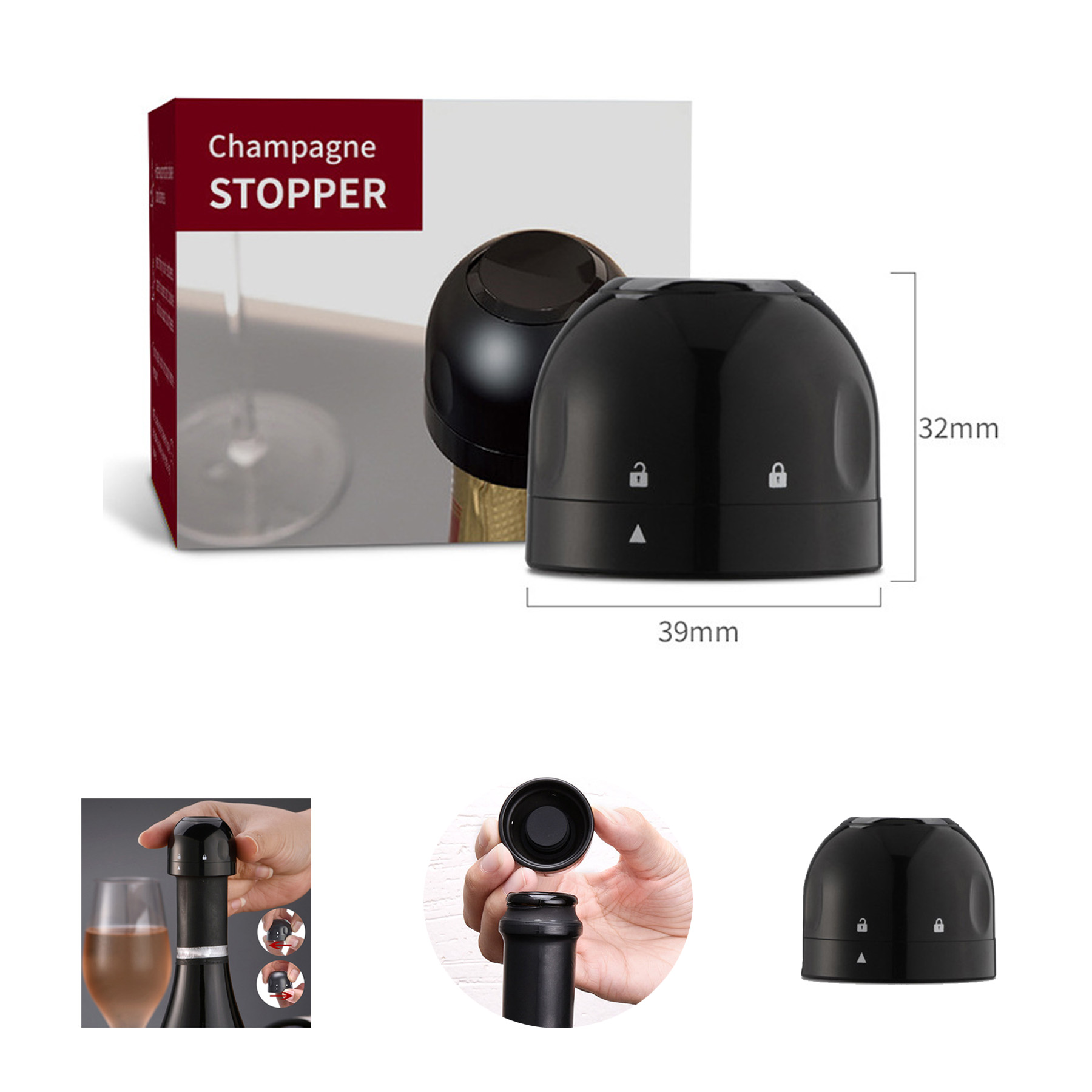 Champagne stopper 2