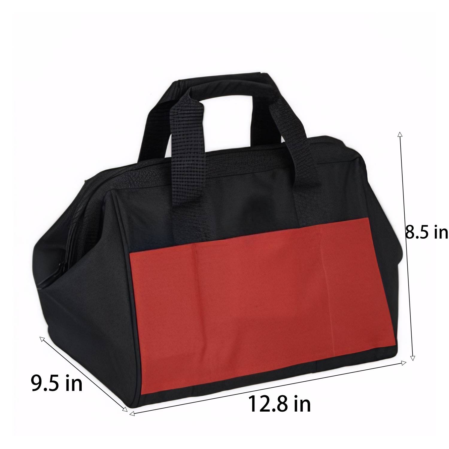 Two Tone Polyester Multi Function Tool Bag w/ Handle 8
