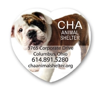 USA Made Premium UV Window Micro-Suction Cling Decal (3"x2.75") Heart