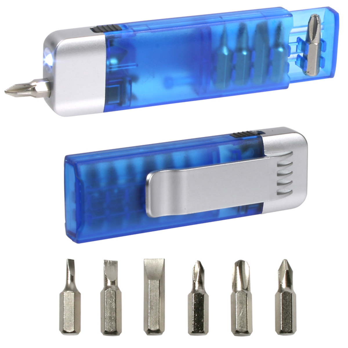 Clip-On Pocket Screwdriver Flashlight 6