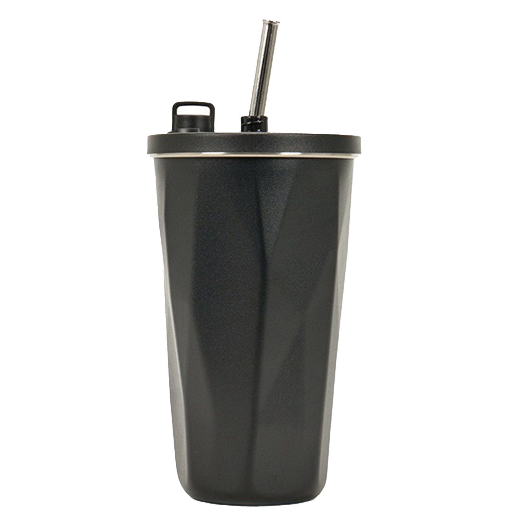 20Oz Diamond-Shaped Sippy Coffee Cup 3