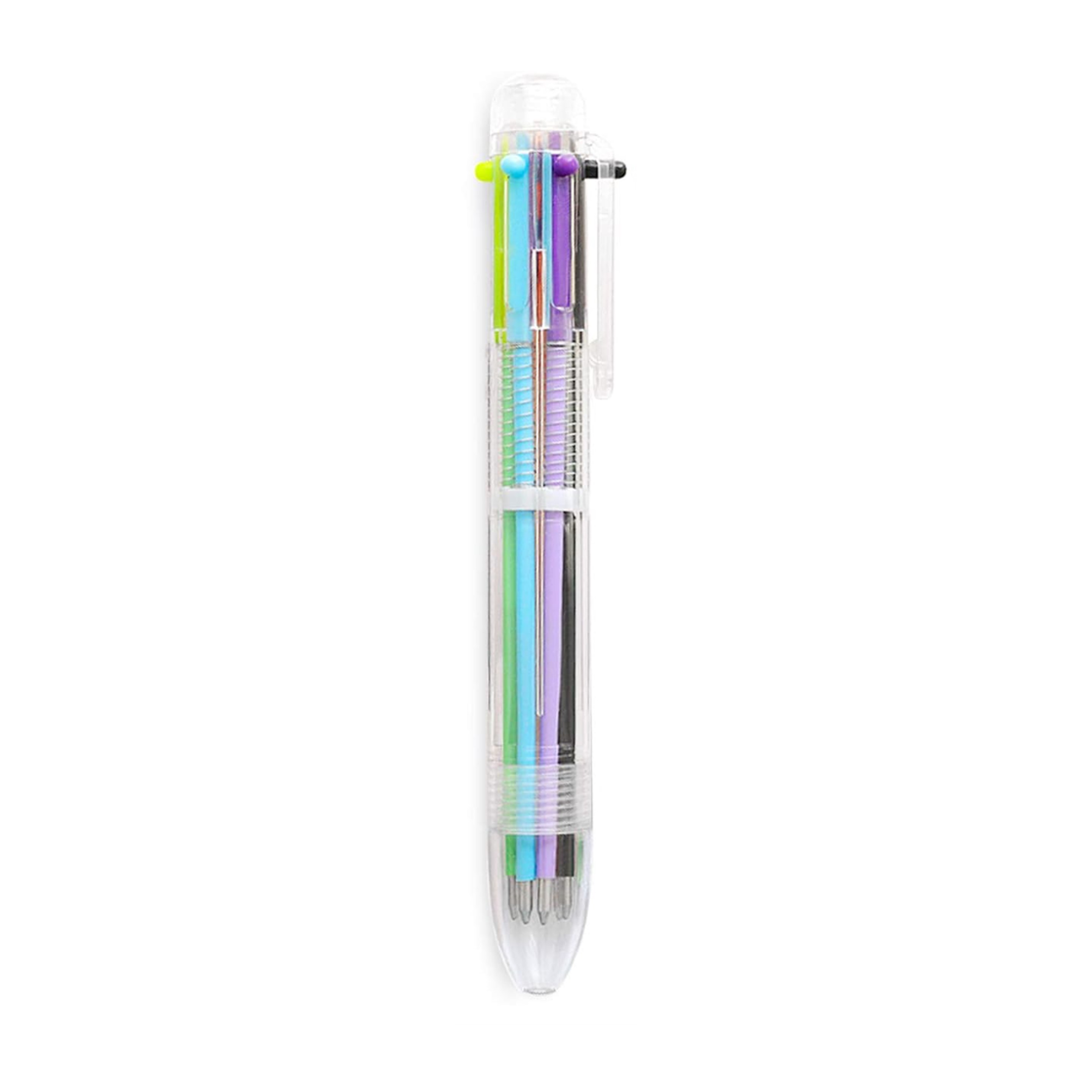 6 Colors Retractable Ballpoint Pen 1