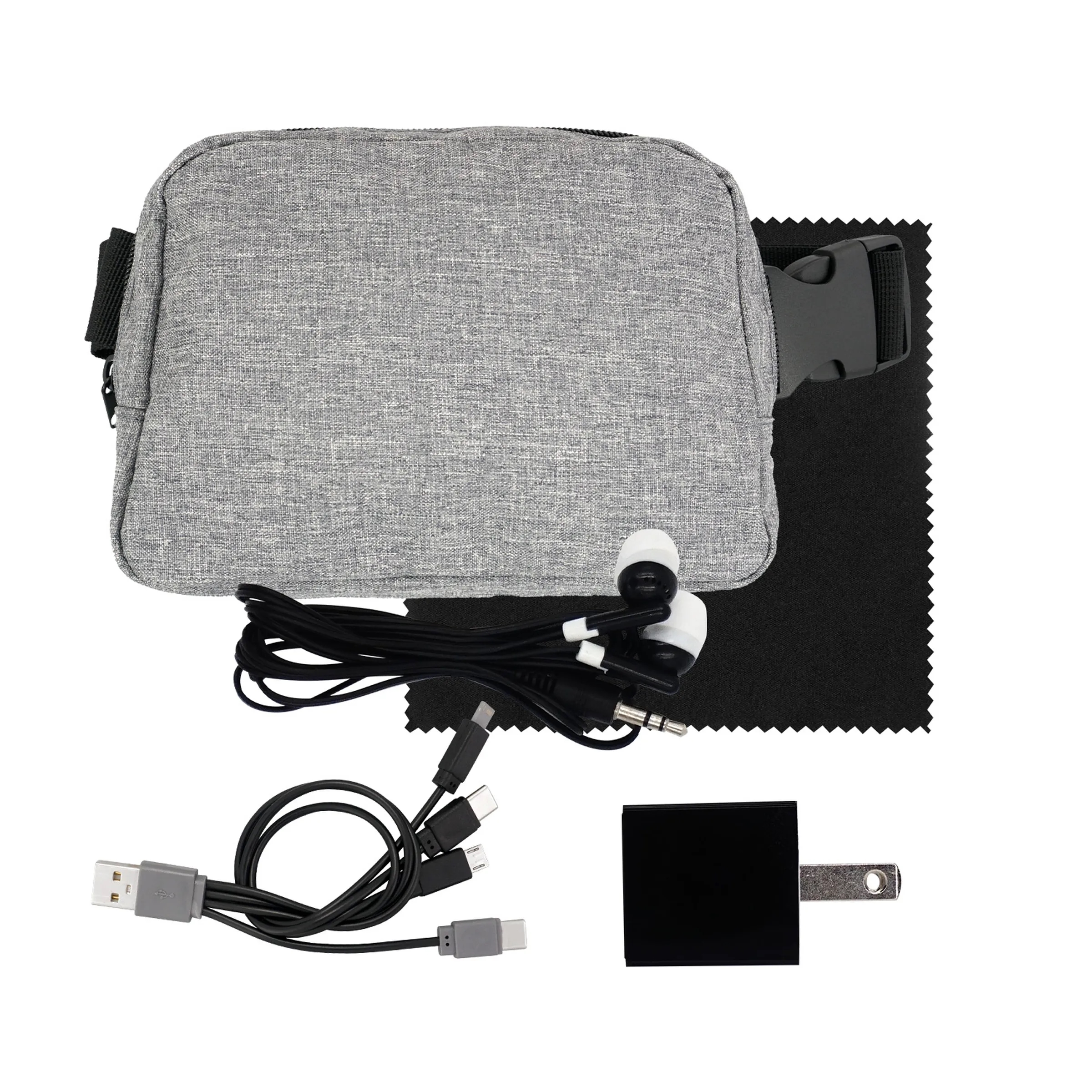 RECYCLED FANNY PACK ULTIMATE TRAVEL SET 15