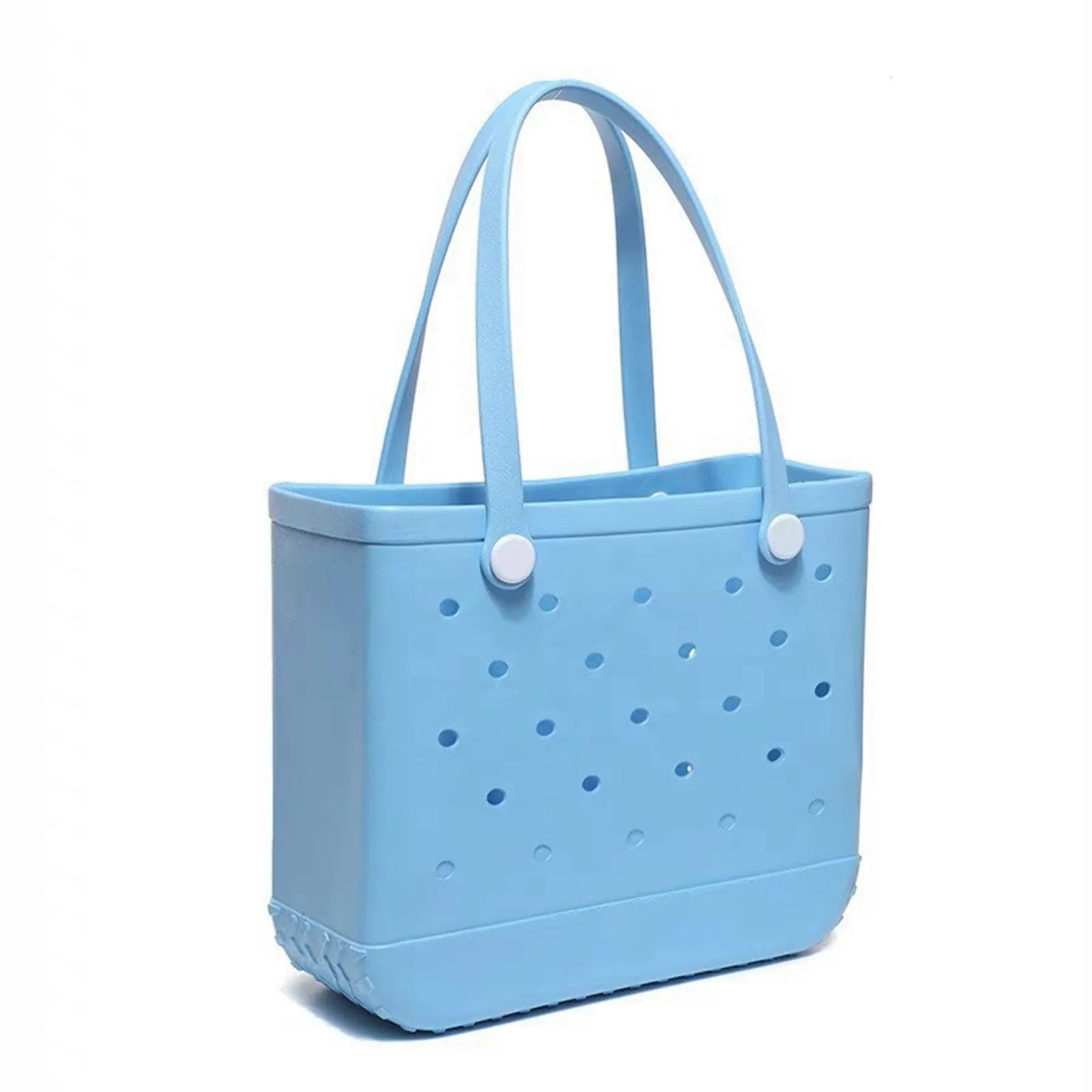 Small EVA Beach Tote Bag with Hole 1