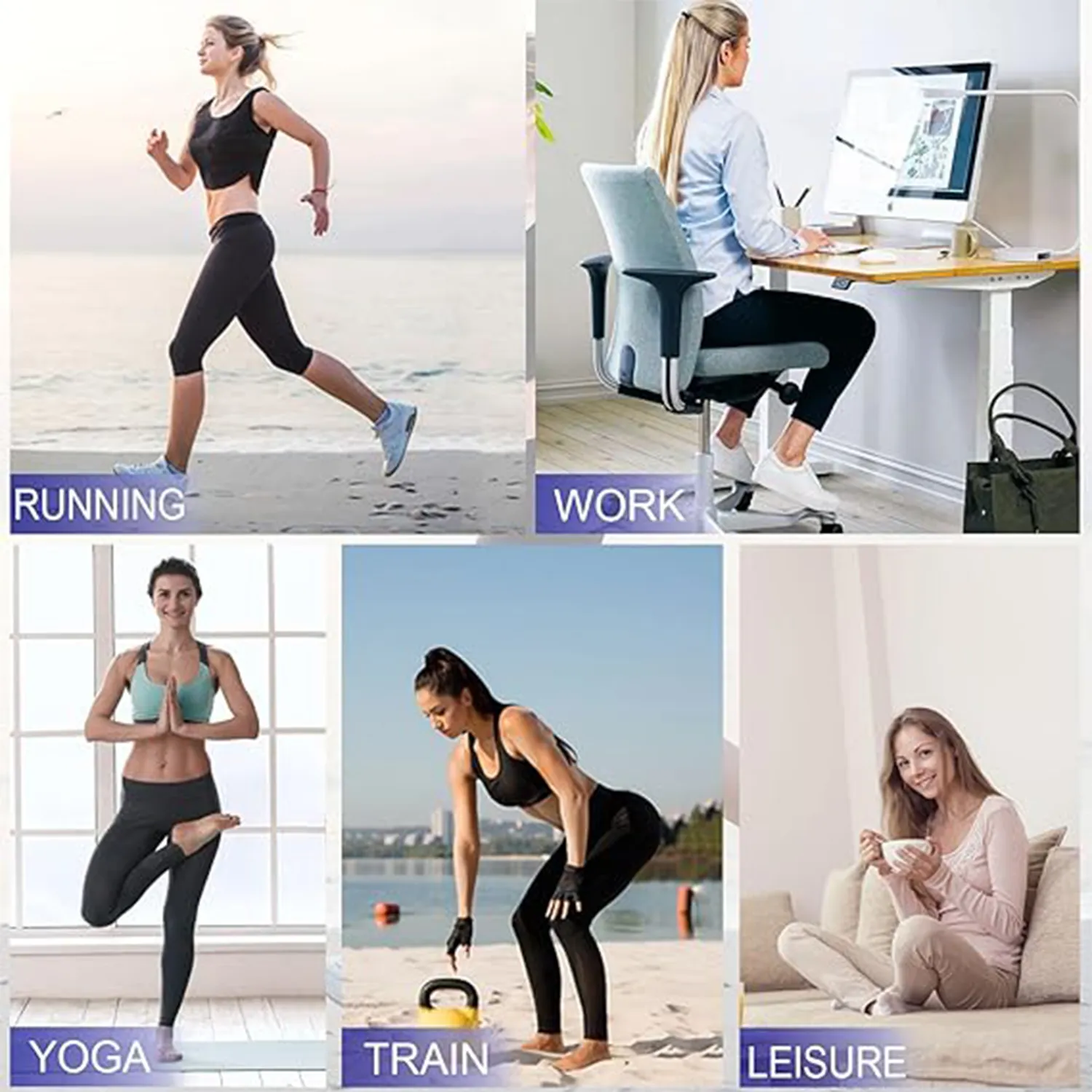 Non Slip Yoga Grip Socks 3