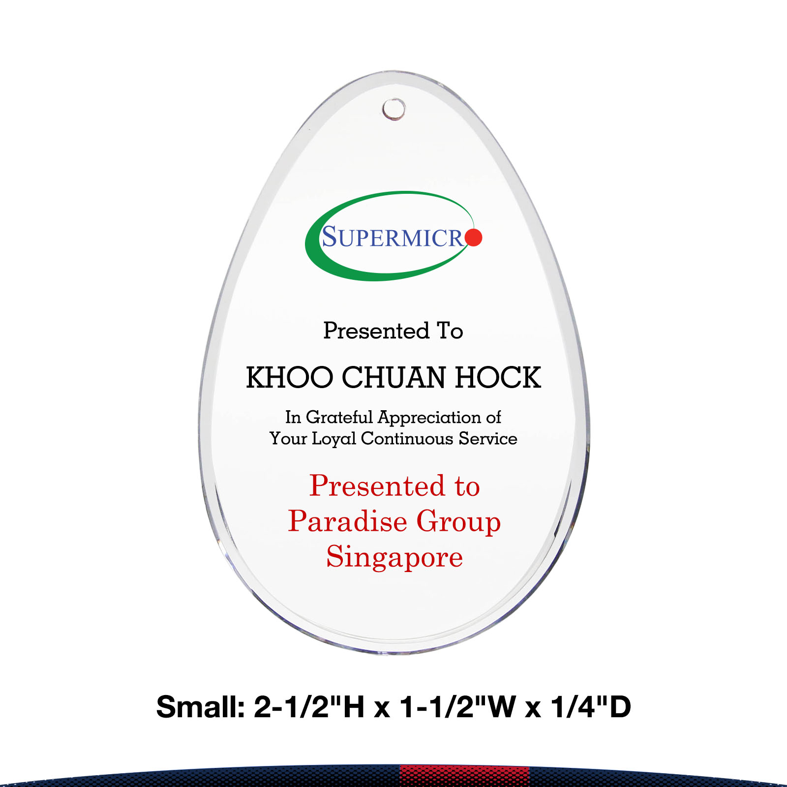 Klarp Oval Ornament Plaque 4