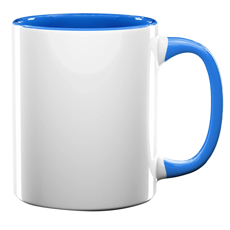 11oz Full Color Colored Handle Mug 19